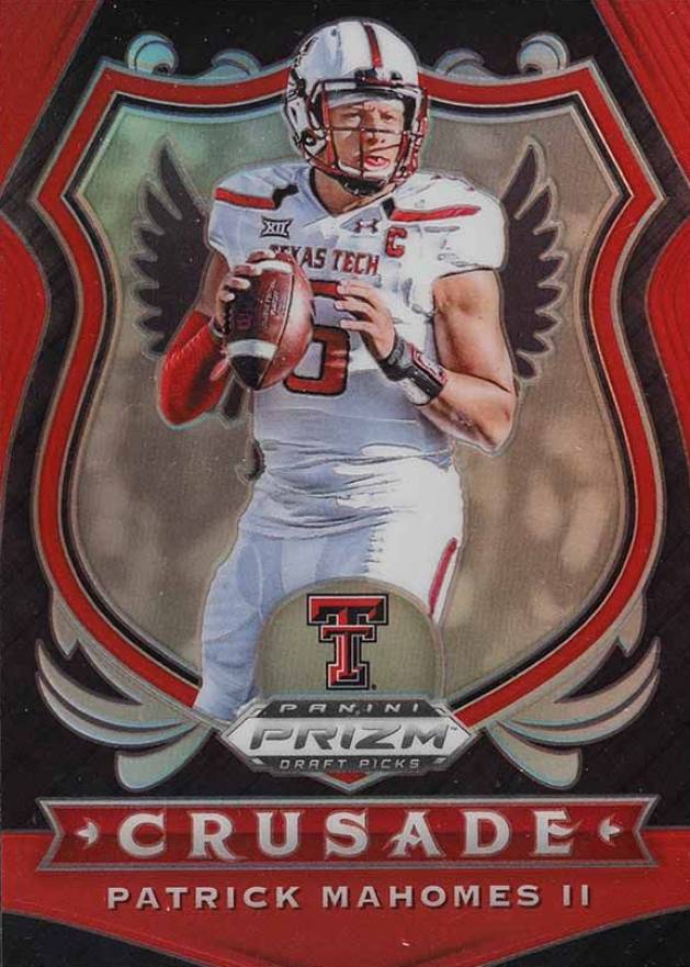 2020 Panini Prizm Draft Picks Patrick Mahomes II #80 Football Card