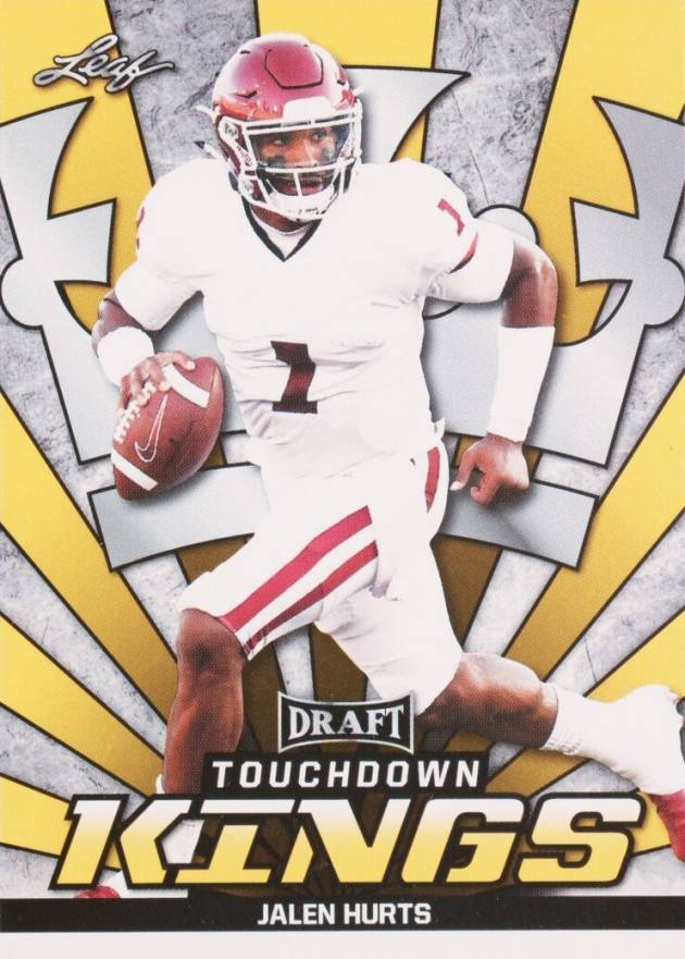 2020 Leaf Draft Jalen Hurts #83 Football Card