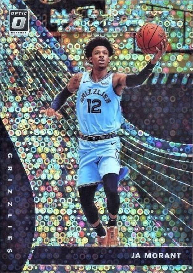 2019 Donruss Optic All Clear for Takeoff Ja Morant #15 Basketball Card