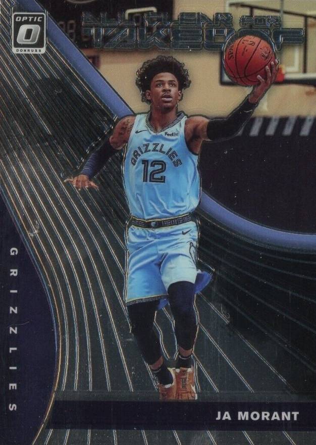 2019 Donruss Optic All Clear for Takeoff Ja Morant #15 Basketball Card