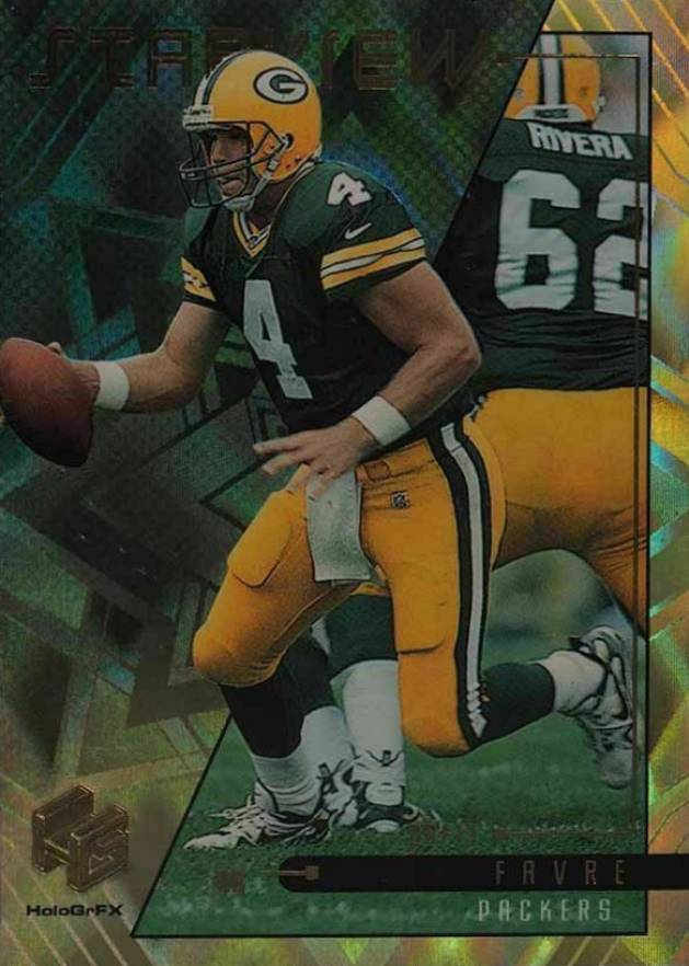 1999 Upper Deck Hologrfx Starview Brett Favre #S2 Football Card