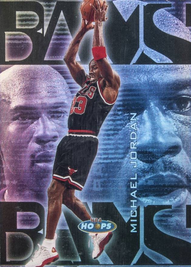 1998 Hoops Bams Michael Jordan #1 Basketball Card