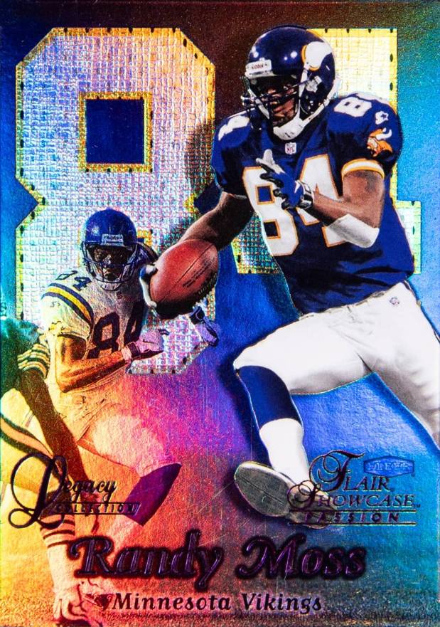 1999 Flair Showcase Legacy Collection Randy Moss #78M Football Card