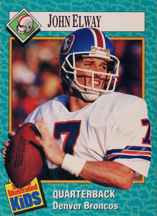 1989 S.I. for Kids John Elway #103 Football Card