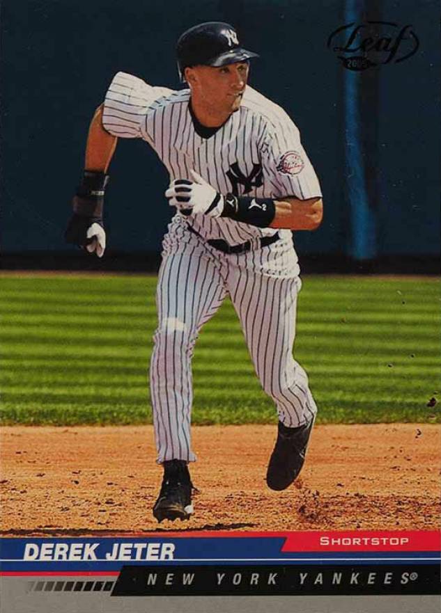 2005 Leaf Derek Jeter #135 Baseball Card