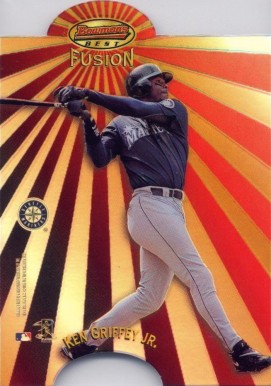 1998 Bowman's Best Mirror Image Fusion Ken Grieve/Ken Griffey Sr. #MI6 Baseball Card