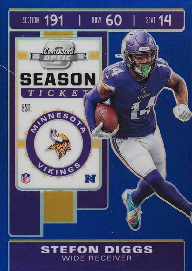 2019 Panini Contenders Optic Stefon Diggs #57 Football Card