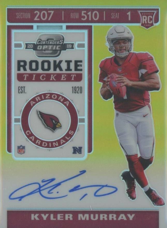 2019 Panini Contenders Optic Kyler Murray #126 Football Card