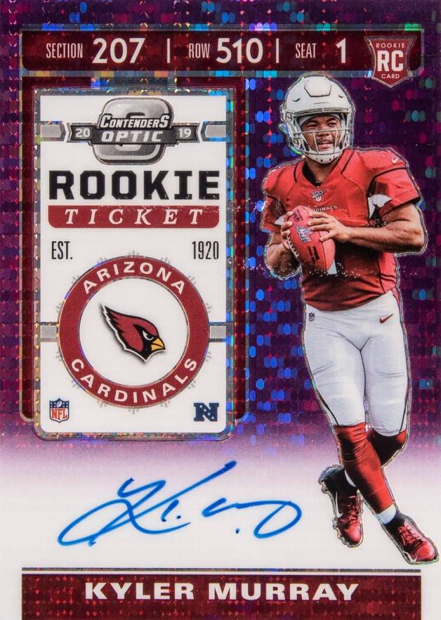 2019 Panini Contenders Optic Kyler Murray #126 Football Card