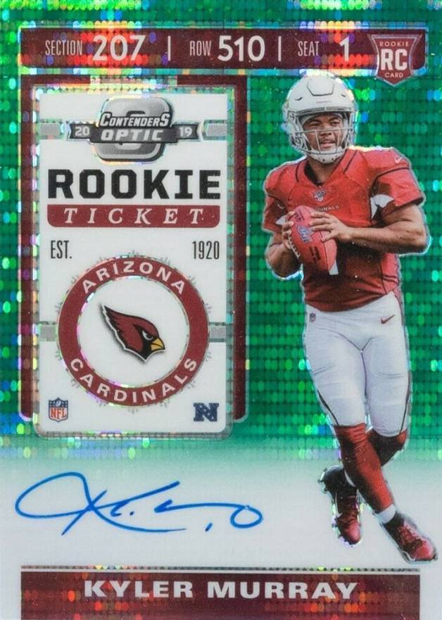 2019 Panini Contenders Optic Kyler Murray #126 Football Card