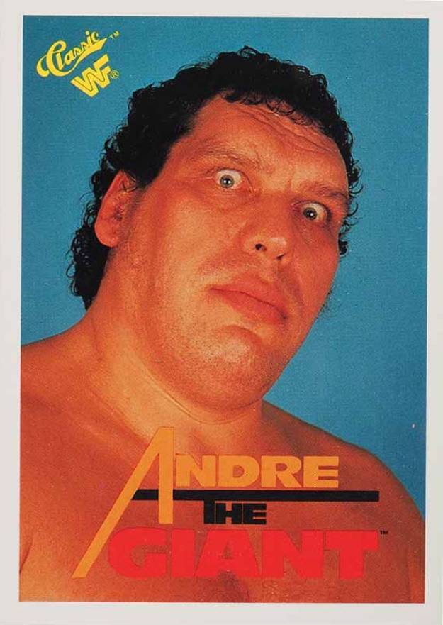 1990 Classic WWF Andre The Giant #66 Other Sports Card