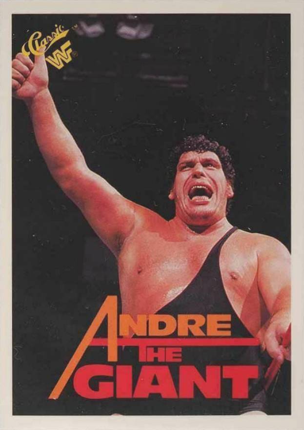 1990 Classic WWF Andre the Giant #10 Other Sports Card