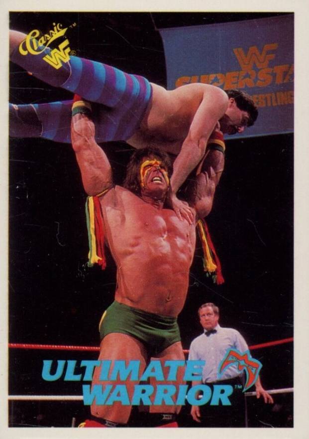 1990 Classic WWF Ultimate Warrior #43 Other Sports Card