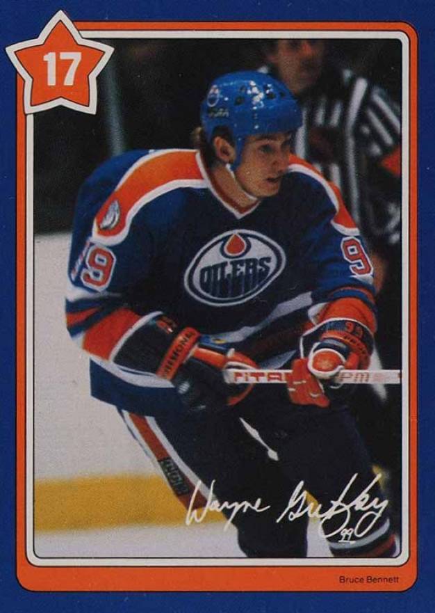 1982 Neilson's Gretzky Fast Starts #17 Hockey Card