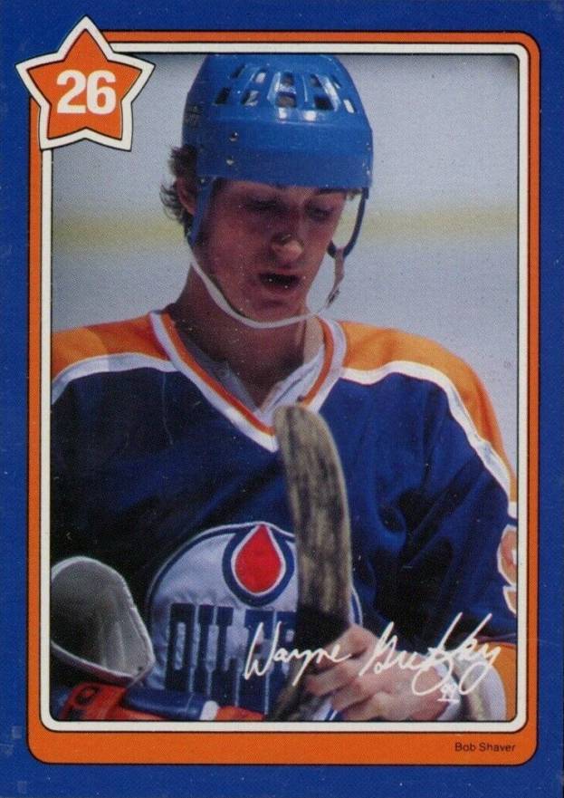 1982 Neilson's Gretzky Puck Handling #26 Hockey Card