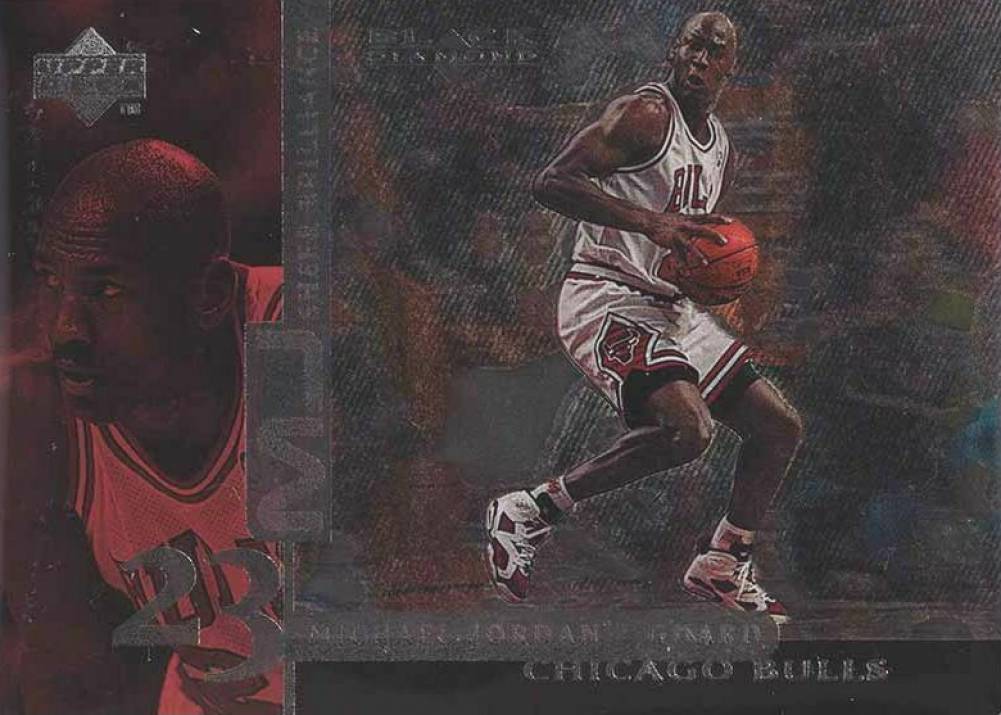 1998 Upper Deck Black Diamond Sheer Brilliance Michael Jordan #SB1 Basketball Card