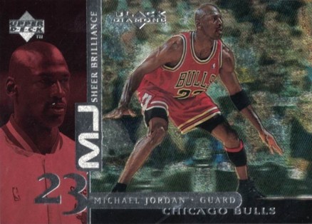 1998 Upper Deck Black Diamond Sheer Brilliance Michael Jordan #SB15 Basketball Card