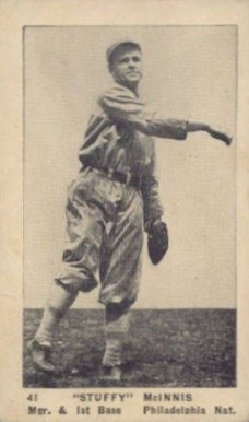 1927 American Caramel--Series of 60 "Stuffy" McInnis #41 Baseball Card