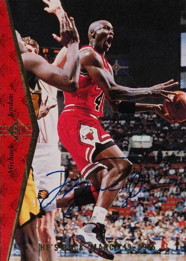 1997 SP Authentic Buybacks Michael Jordan #MJ1R Basketball Card