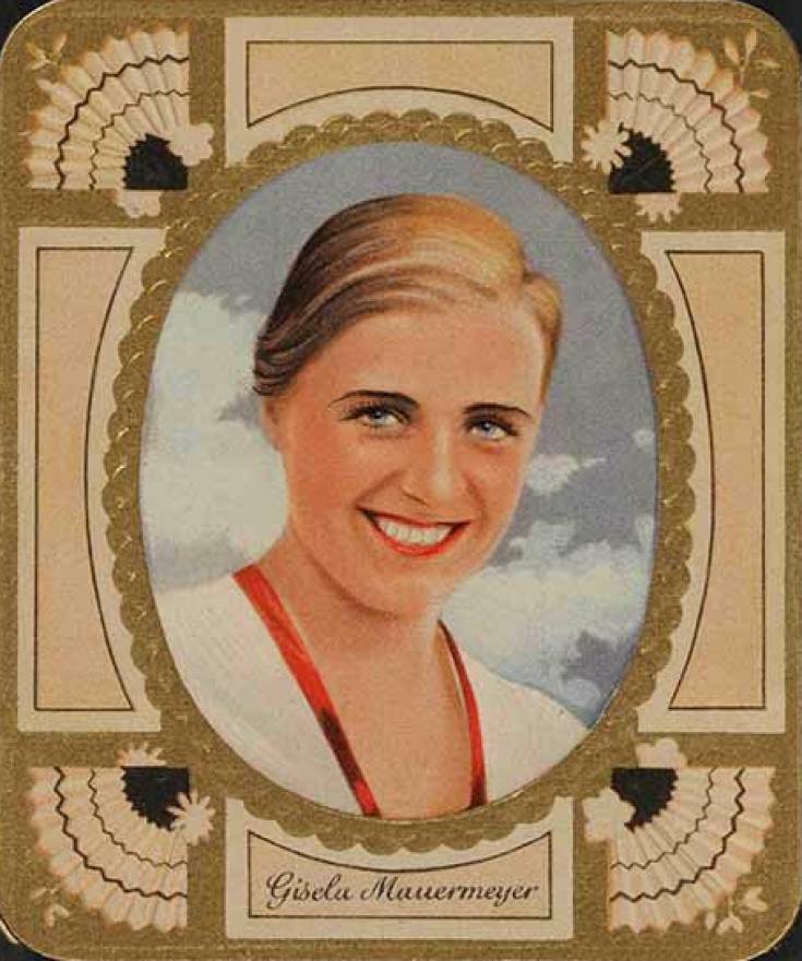 1934 Garbaty Cigarette Moderne Schonheitsgalerie Gisela Mauermeyer #267 Non-Sports Card