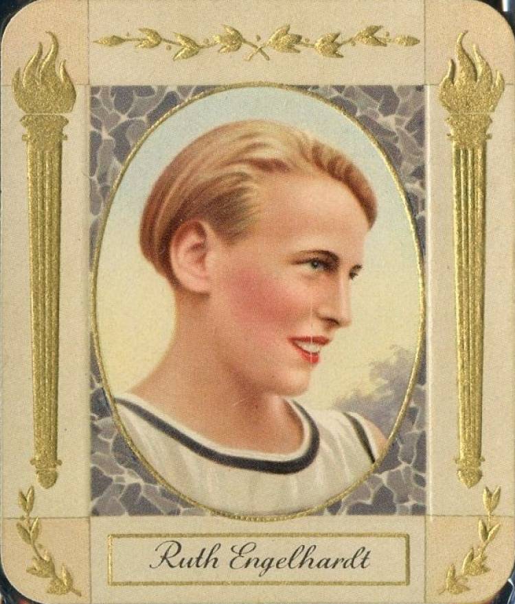 1934 Garbaty Cigarette Moderne Schonheitsgalerie Ruth Engelhardt #266 Non-Sports Card