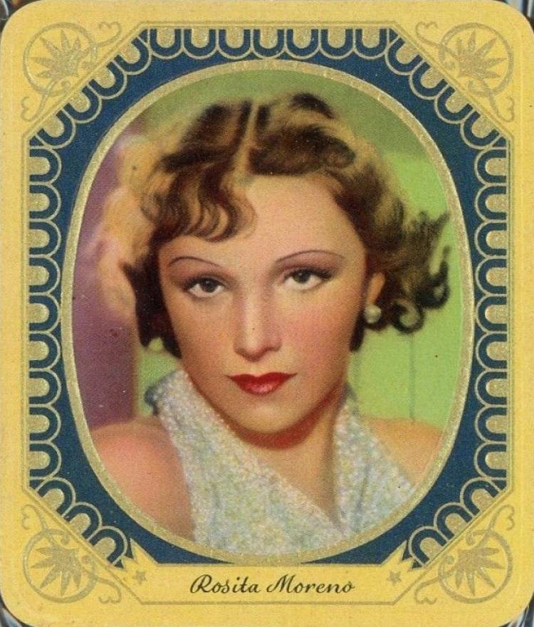 1934 Garbaty Cigarette Moderne Schonheitsgalerie Rosita Moreno #152 Non-Sports Card