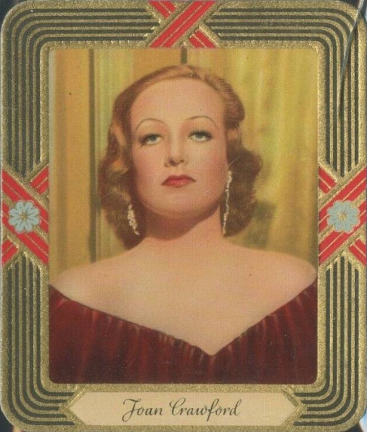 1934 Garbaty Cigarette Moderne Schonheitsgalerie Joan Crawford #69 Non-Sports Card