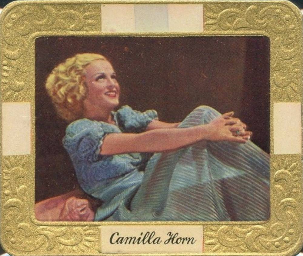 1934 Garbaty Cigarette Moderne Schonheitsgalerie Camilla Horn #89 Non-Sports Card