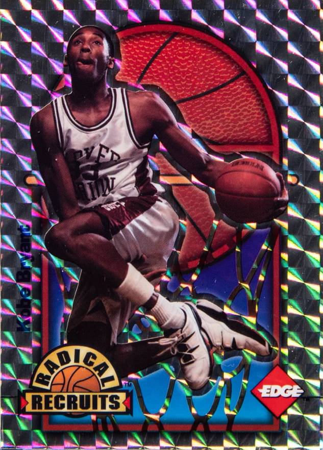 1996 Collector's Edge Radical Recruits Kobe Bryant #3 Basketball Card