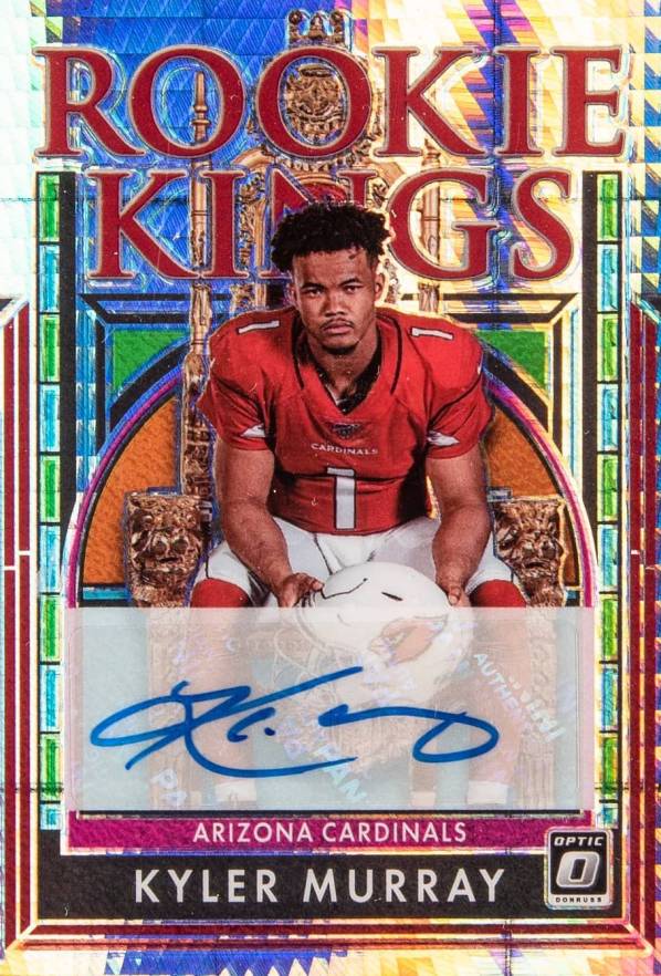 2019 Panini Donruss Optic Rookie Kings Autographs Kyler Murray #RKA2 Football Card