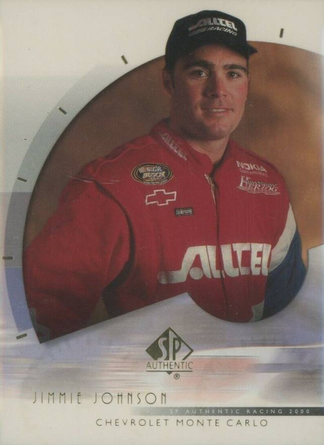 2000 SP Authentic Jimmie Johnson #39 Other Sports Card