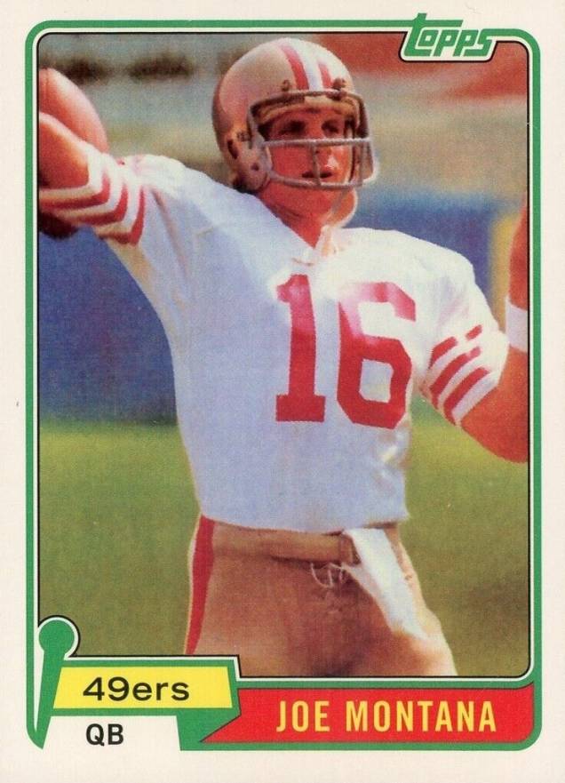 2010 Topps Anniversary Reprints Joe Montana #216 Football Card