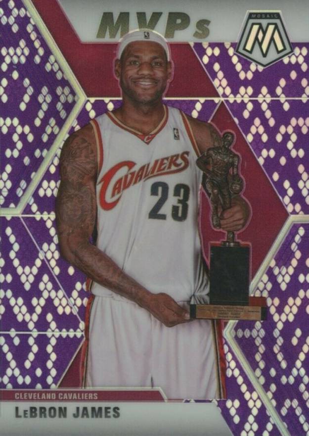 2019 Panini Mosaic LeBron James #298 Basketball Card