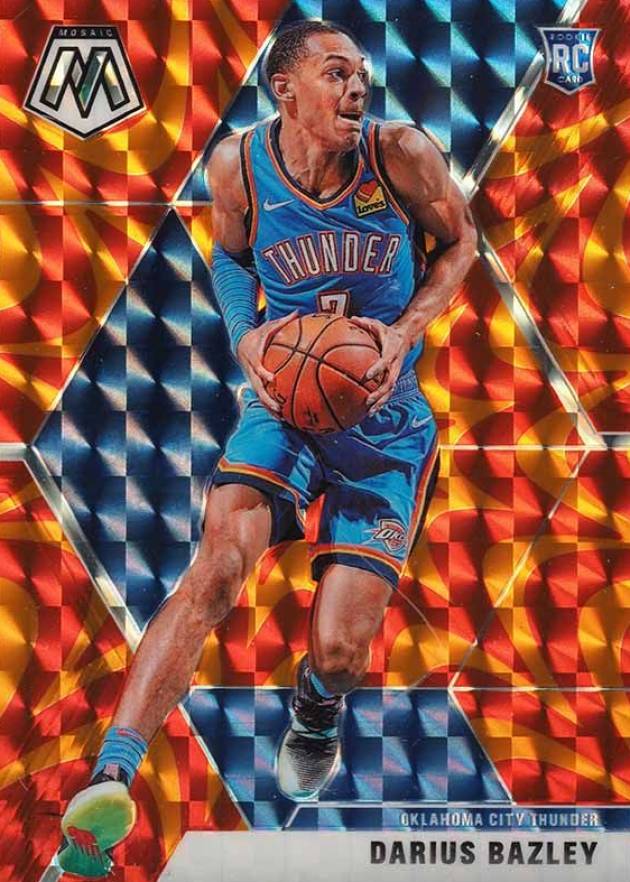 2019 Panini Mosaic Darius Bazley #227 Basketball Card