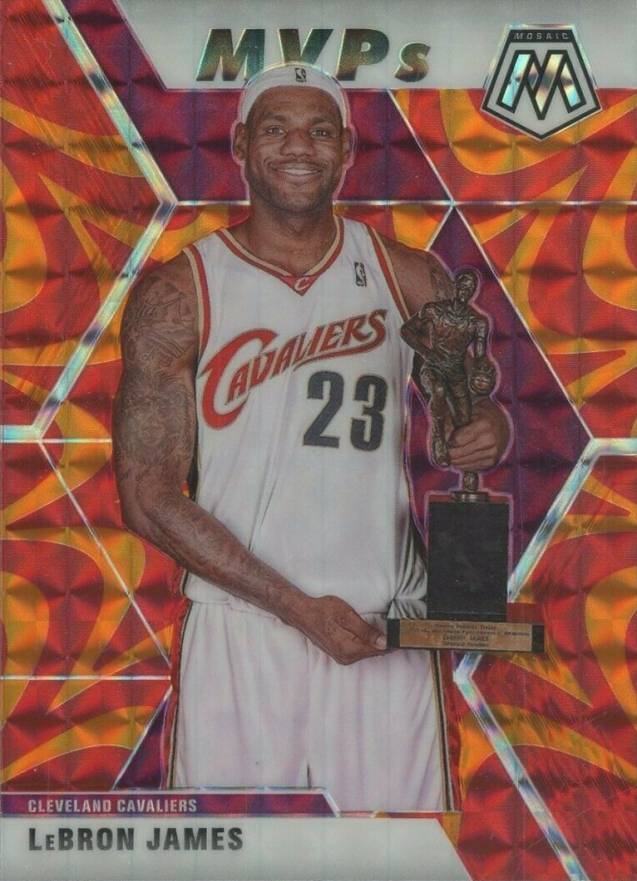 2019 Panini Mosaic LeBron James #298 Basketball Card