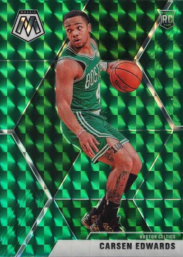 2019 Panini Mosaic Carsen Edwards #220 Basketball Card