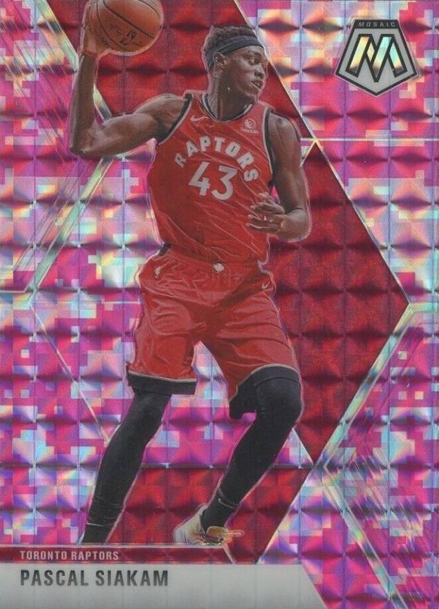 2019 Panini Mosaic Pascal Siakam #19 Basketball Card