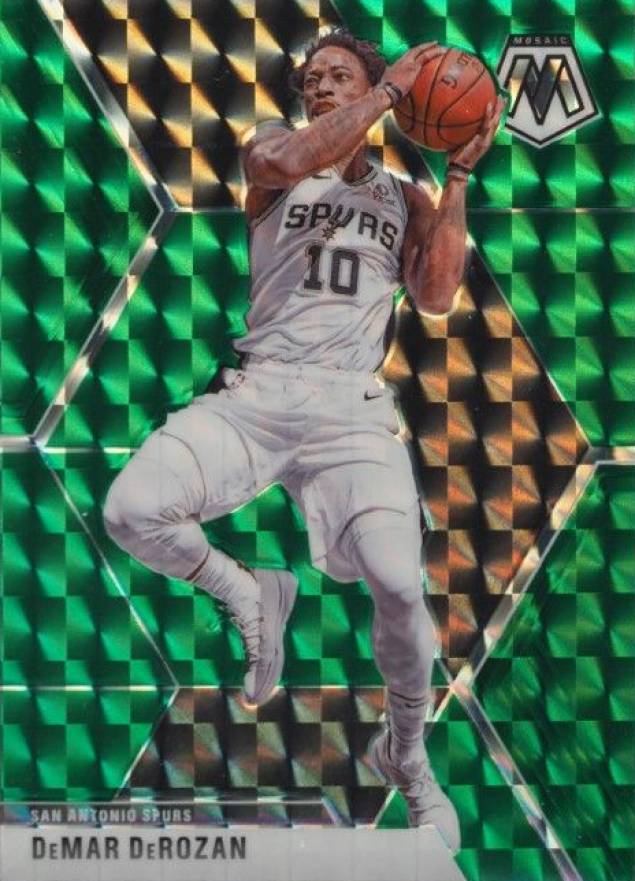 2019 Panini Mosaic DeMar DeRozan #184 Basketball Card