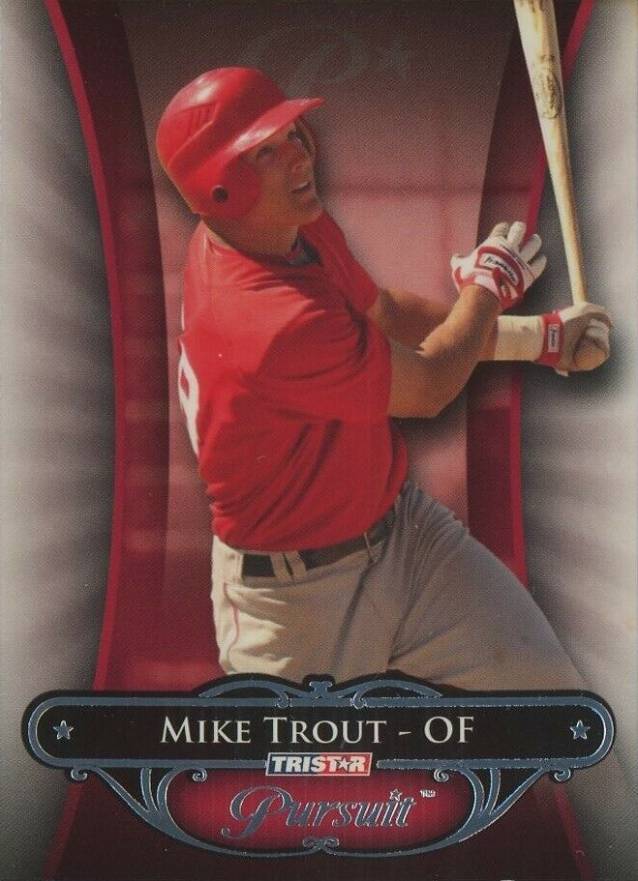 2010 Tristar Pursuit Mike Trout #10 Baseball Card