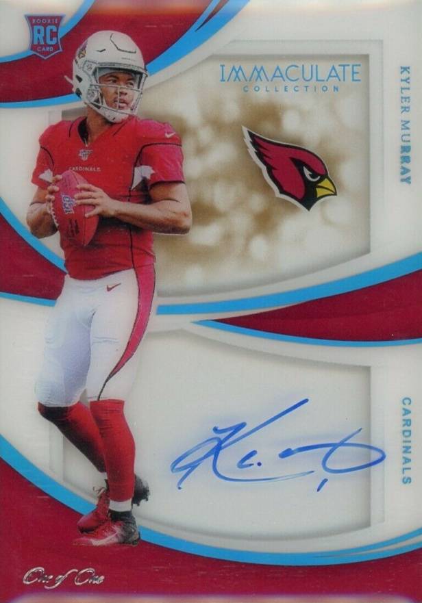 2019 Panini Immaculate Collection Rookies Shadowbox Signatures Kyler Murray #RSDKM Football Card