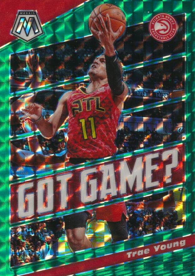 2019 Panini Mosaic Got Game Trae Young #16 Basketball Card