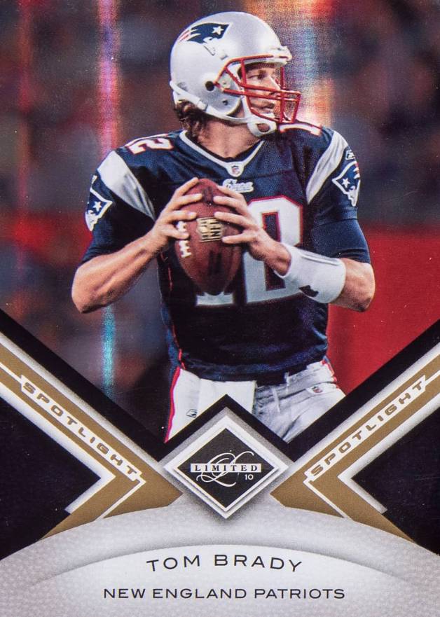 2010 Panini Limited Tom Brady #59 Football Card