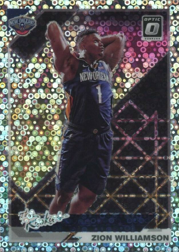 2019 Donruss Optic The Rookies Zion Williamson #1 Basketball Card