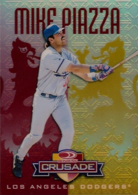 1998 Donruss Crusade Mike Piazza #79 Baseball Card