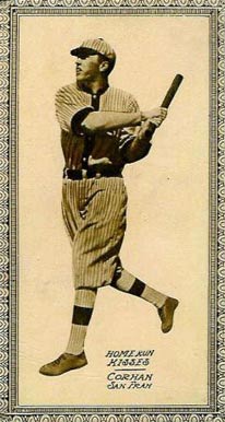 1912 Home Run Kisses Corhan # Baseball Card