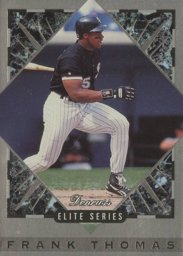 1994 Donruss Elite Frank Thomas #37 Baseball Card