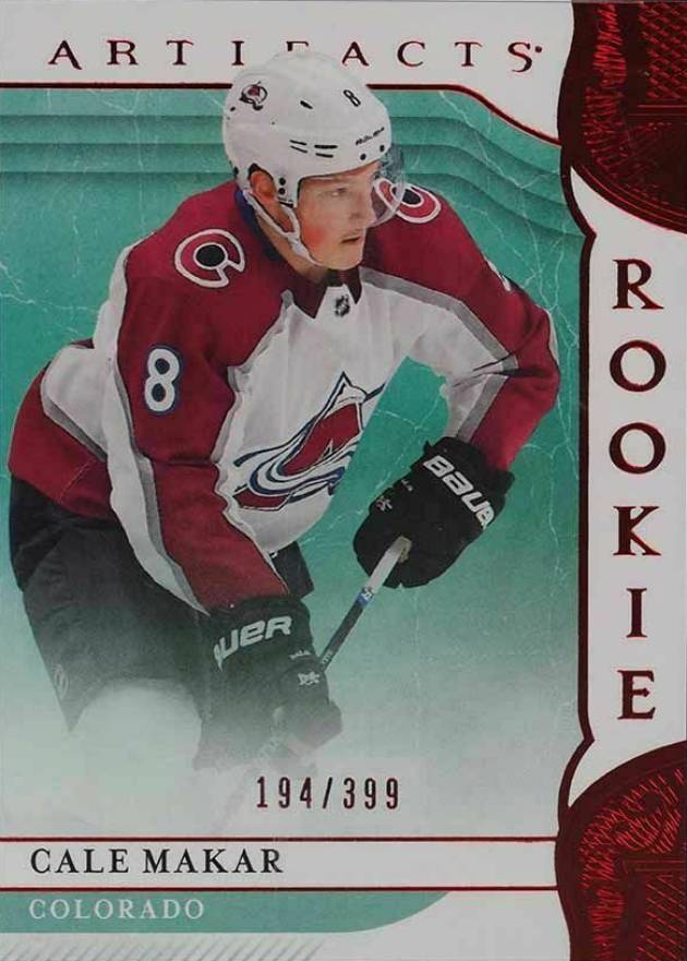 2019 Upper Deck Artifacts Cale Makar #161 Hockey Card