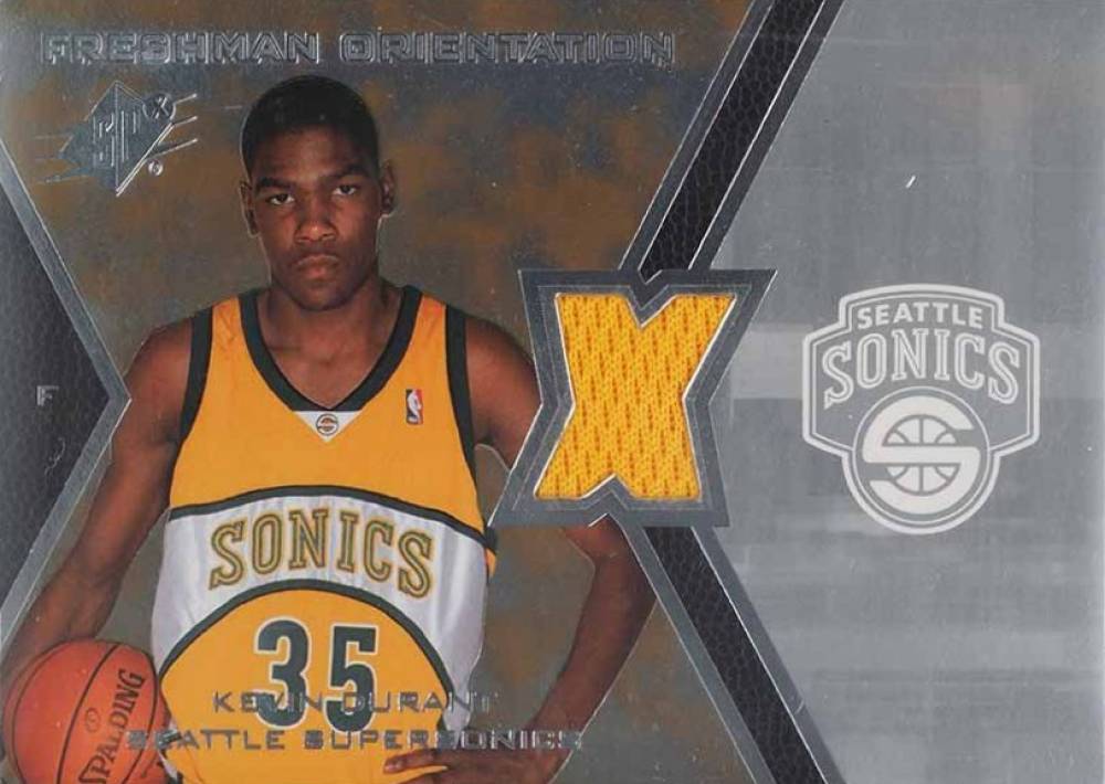 2007 SPx Freshman Orientation Kevin Durant #FO-KD Basketball Card