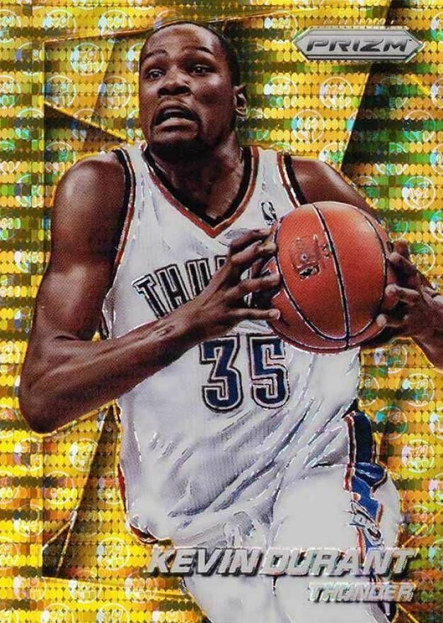 2014 Panini Prizm SP Variation Kevin Durant #6 Basketball Card