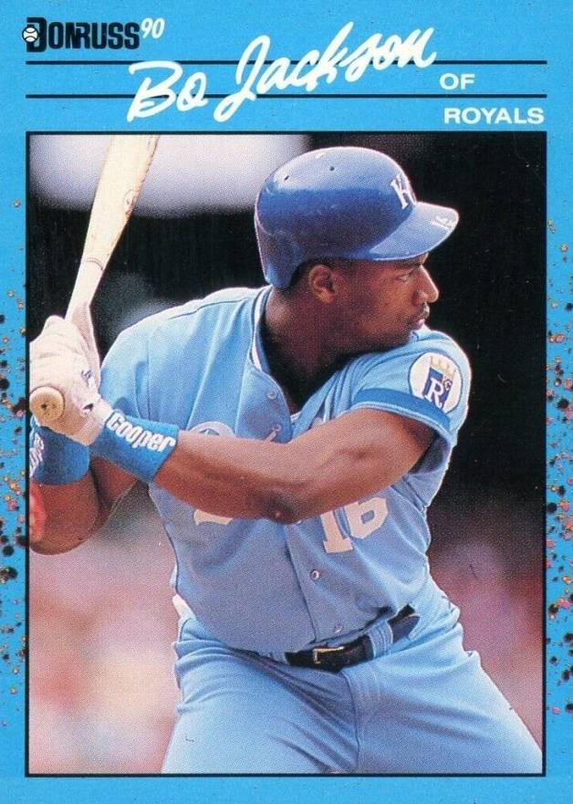 1990 Donruss Best A.L. Bo Jackson #63 Baseball Card